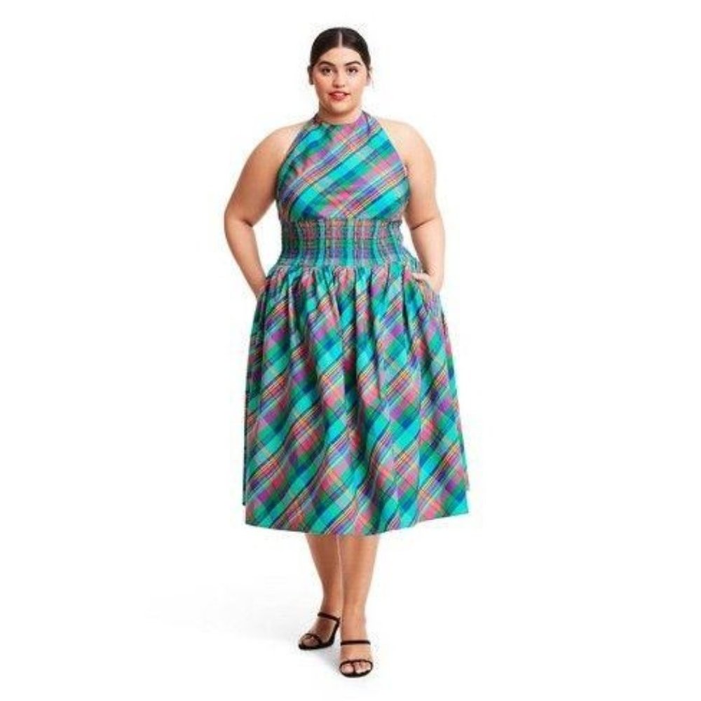 CJR x Target Plaid Dress NEW 16/18W